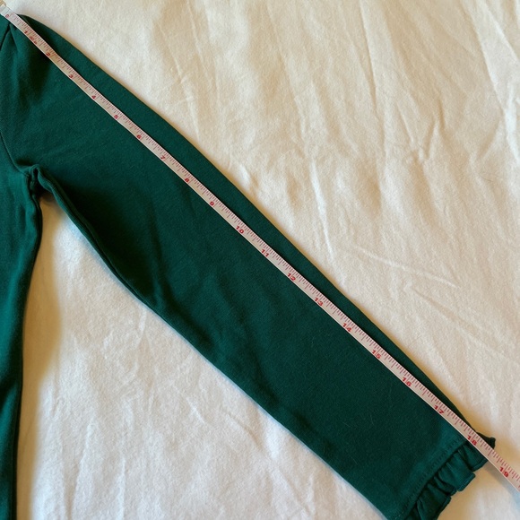 Gymboree Girls Long Sleeve Tee Green Size 8 Rocking Horse Appliqué NWT Holiday - Picture 6 of 7